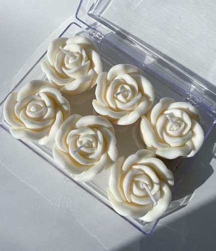 قالب سيلكون - وردة الجوري