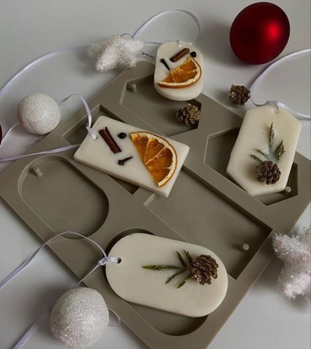 قالب سيلكون - تاقات الشمع