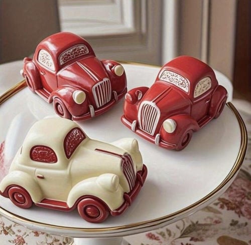 قالب سيليكون - شكل سيارة