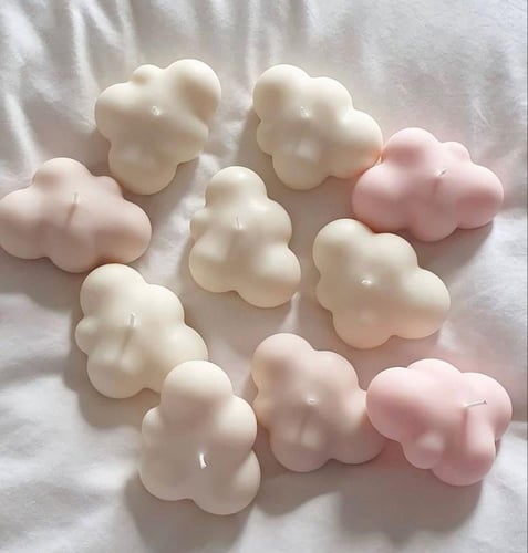 قالب سيلكون - عائلة الغيوم 3 قطع