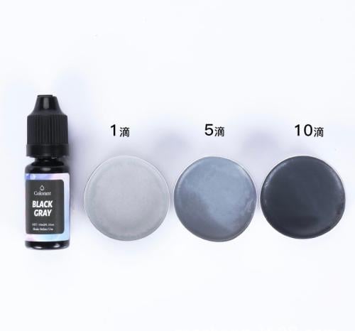 لون سائل 10 مل - أسود