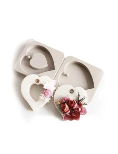 قالب سيلكون - تاق على شكل قلب