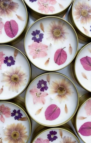 ورد مجفف للزينة