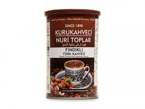 قهوة تركية بنكهة البندق من نوري توبلار، 250 جرام