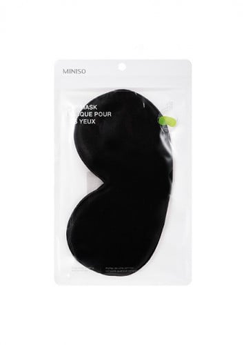 قناع عين لامع مع كيس قماشي للحفاظ عليها