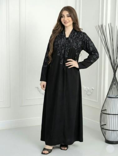 عبايه نسائي كياني مطرز جهتين