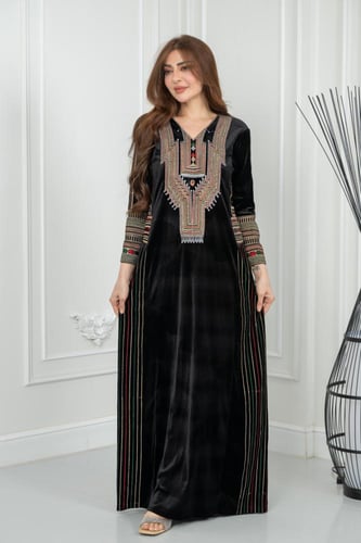 جلابيه مخمل تراثيه قمه الابداع