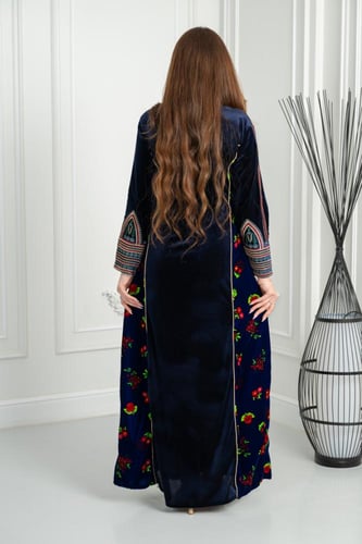 جلابيه مخمل تراثيه ست الحبايب