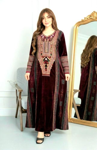 جلابيه تراثي ريتا مشجر 1