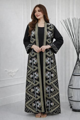 جلابيه كويتي مطرز 3