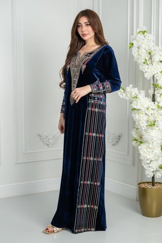 جلابيه مخمل تراثي اسيل