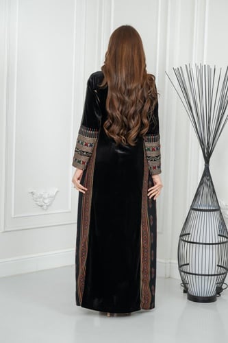 جلابيه مخمل تراثي ريم مشجر