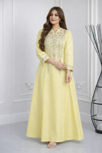 جلابيه كويتي مطرز 3