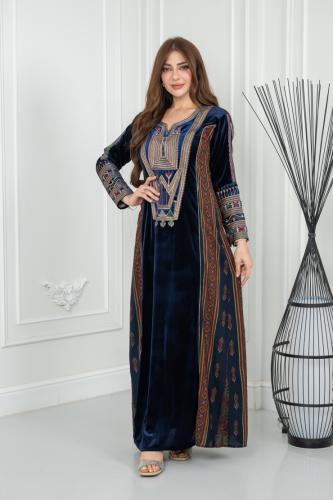 جلابيه مخمل تراثي ريم مشجر