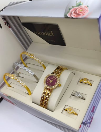 طقم ساعة ماركة كارسيل carousel watch