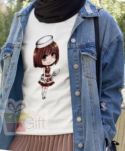 طباعه على تيشيرت و تيشرتات(بلوزة) شكل نوتيلا Print...