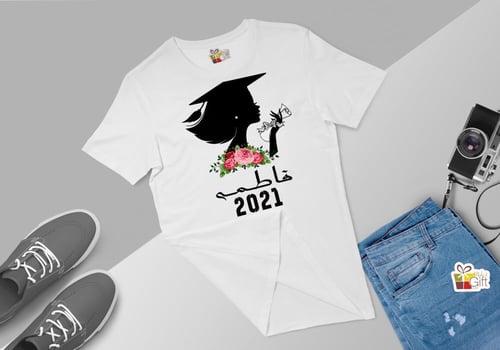 طباعه على تيشيرت و تيشرتات(بلوزة) تخرج Print T-shi...