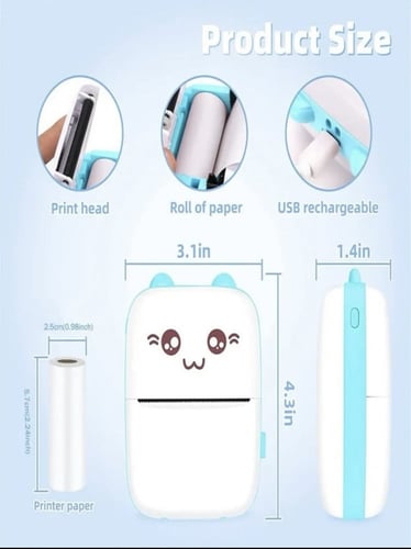 طابعة مدرسة طابعة اطفال بدون حبر للابد