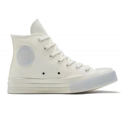 CONVERSE WOMENS WMNS CHUCK 70 HIGH 'VINTAGE WHITE'