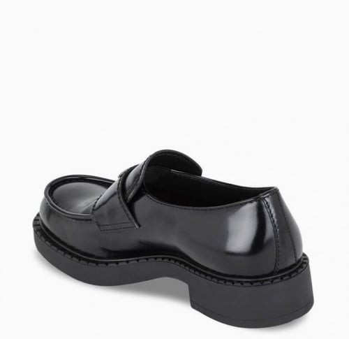 Prada Logo Plaque Loafers