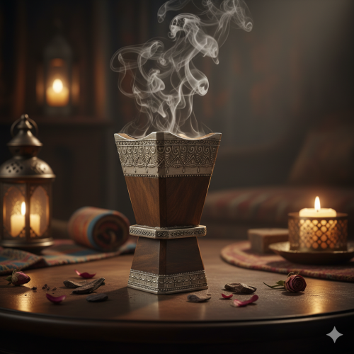 مبخرة خشب فاخرة أنيقة