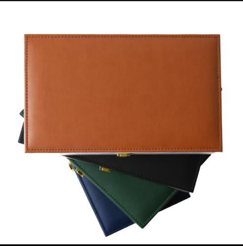 علبة جلد فاخرة( أوقيتين وربعين تولة) فارغة