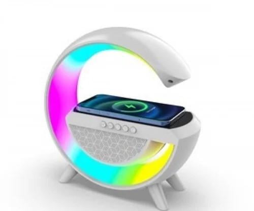 سماعة سبيكر +شاحن لا سلكي + اضاءة G