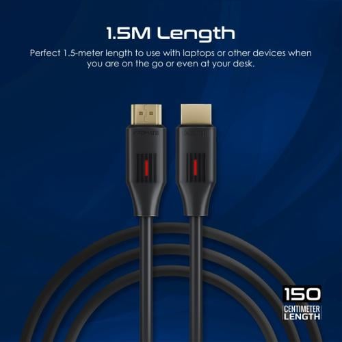 كابل HDMI بدقة 4K@60 هرتز، يدعم ايثرنت عالي السرعة...