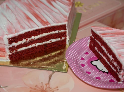 كيك ريد فيلفت حجم كبير