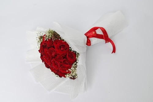 بوكية ورد احمر