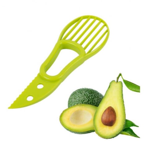 قطاعة فاكهة الافوكادو من البلاستيك