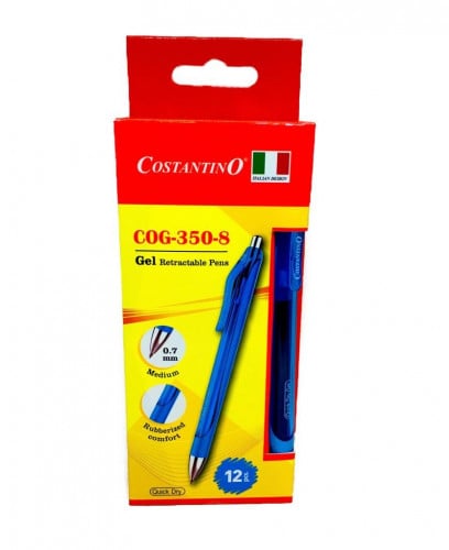 علبة اقلام حبر سائل لون ازرق 0.7mm