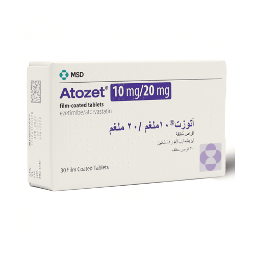 أتوزيت ١٠ /٢٠ مجم أقراص ٣٠ قرص |ATOZET 10MG/20MG 3...
