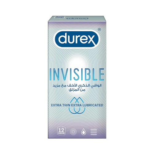 دوريكس واقي ذكري غير مرئي 12 قطعة