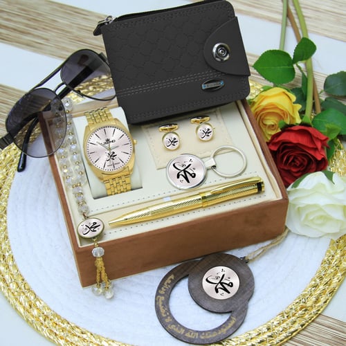 طقم ساعة بلاسم اهديها لمن تحب