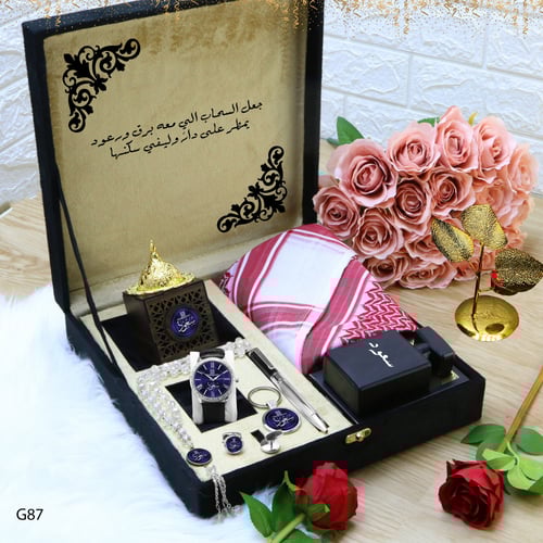 طقم ساعه رجالي