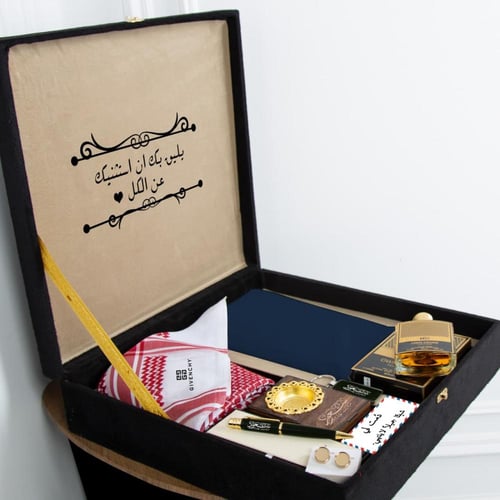 بوكس شماغ مع قماش من أحدث الصيحات وأكثرها أناقة