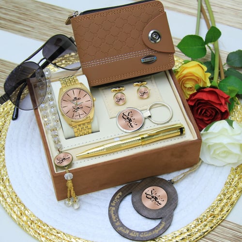 طقم ساعة بلاسم اهديها لمن تحب