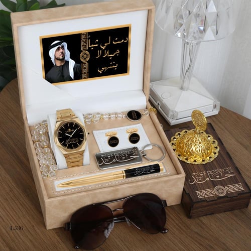 طقم ساعة رجالية مميزة
