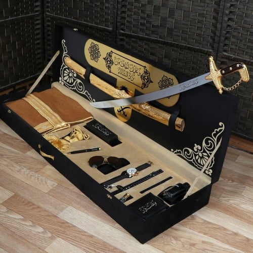 هدايا رجالية تذكارية فاخرة بوكسات عصاء غداءة بمجمو...