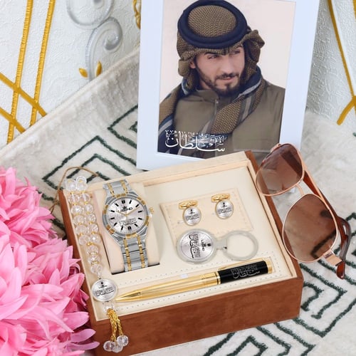 أطقم ساعات راقية مع إكسسوارات أنيقة بإسمك أو بإسم...