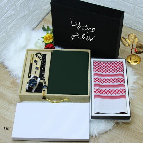 بوكس قماش وشماغ رجالي