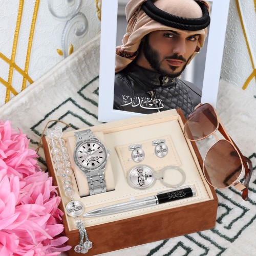 أطقم ساعات راقية مع إكسسوارات أنيقة بإسمك أو بإسم...