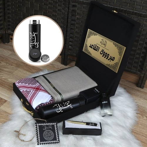 بوكس رجالي شتوي راقي بمجموعة إكسسوارات مميزة بتصمي...