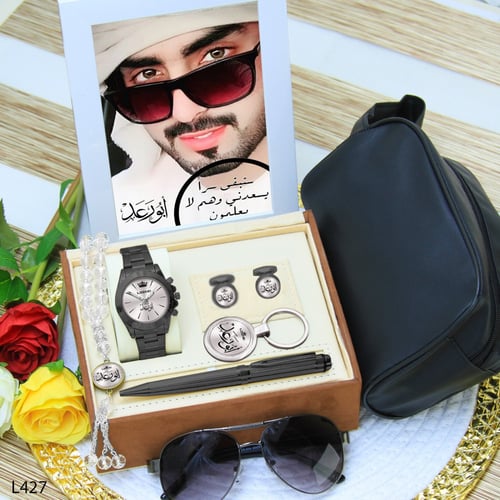 طقم ساعة بلاسم اهديها لمن تحب