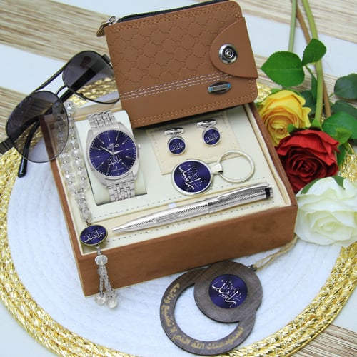 طقم ساعة بلاسم اهديها لمن تحب