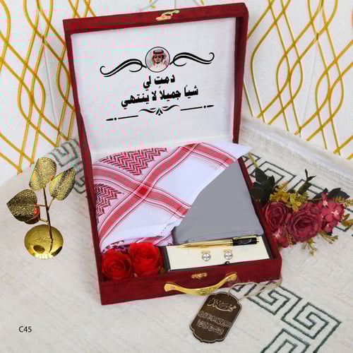 هدايا رجاليه بوكس شماغ عالي الجوده اهدي من تحب