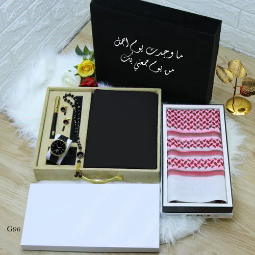 بوكس قماش وشماغ رجالي