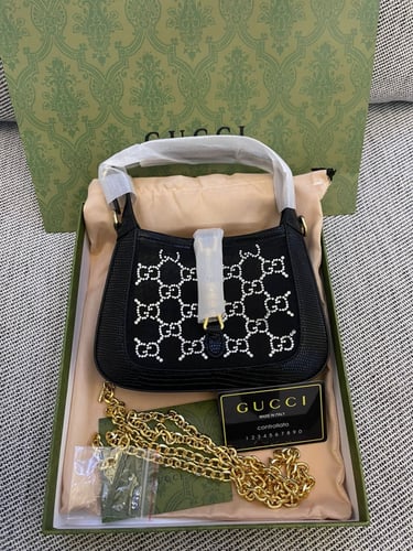 شنطة قوتشي شفاف