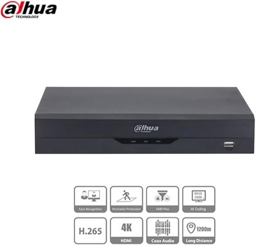 جهاز تسجيل داهوا 8 قنوات WizSense AI احترافي DH-XV...